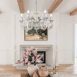 Люстра Петрасвет S1282-6, 6хЕ14 макс, 60Вт