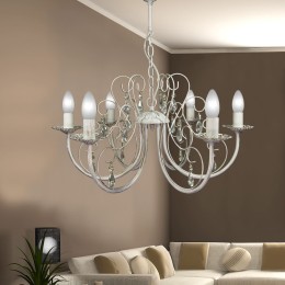 Люстра Петрасвет S1208-6, 6хЕ14 макс, 60Вт