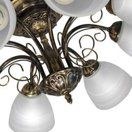 Люстра Петрасвет S2427-8, 8хЕ27 макс, 60Вт