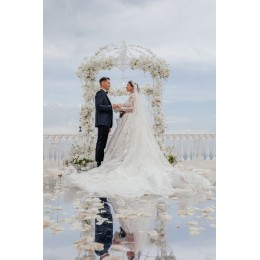 Свадебная арка металлическая Петрасвет S4030