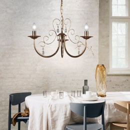 Люстра Петрасвет S1012-3, 3хЕ14 макс, 60Вт