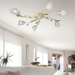 Люстра Петрасвет S2340-6, 6хЕ14 макс, 60Вт