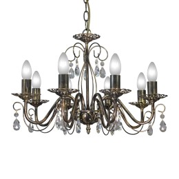 Люстра Петрасвет S1154-8, 8хЕ14 макс, 60Вт