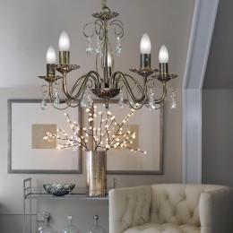 Люстра Петрасвет S1154-5, 5хЕ14 макс, 60Вт