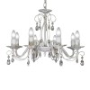 Люстра подвесная 8 ламп хрусталь Аврора S1153-8
