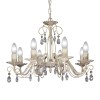 Люстра подвесная 8 ламп хрусталь Аврора S1155-8