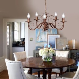 Люстра Петрасвет S1032-5, 5хЕ14 макс, 60Вт