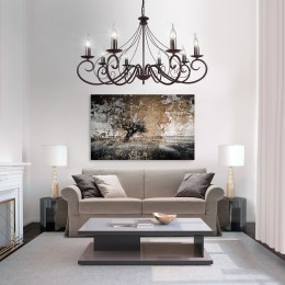 Люстра Петрасвет S1256-8, 8хЕ14 макс, 60Вт