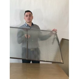 Козырёк над дверью Петрасвет S4003 Коричневый усиленный