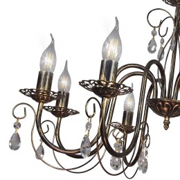 Люстра Петрасвет S1254-8, 8хЕ14 макс, 60Вт